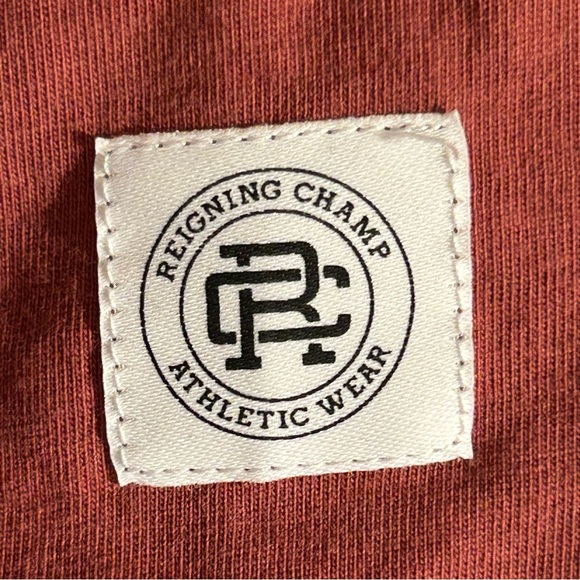 Reigning Champ 100% Cotton Rust Tank Top Athletic Made in Canada Minimalist L - Picture 4 of 6